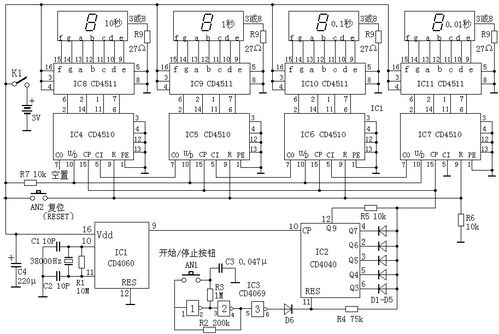 第四節 十三至十八引腳的4000系列CMOS數字集成電路